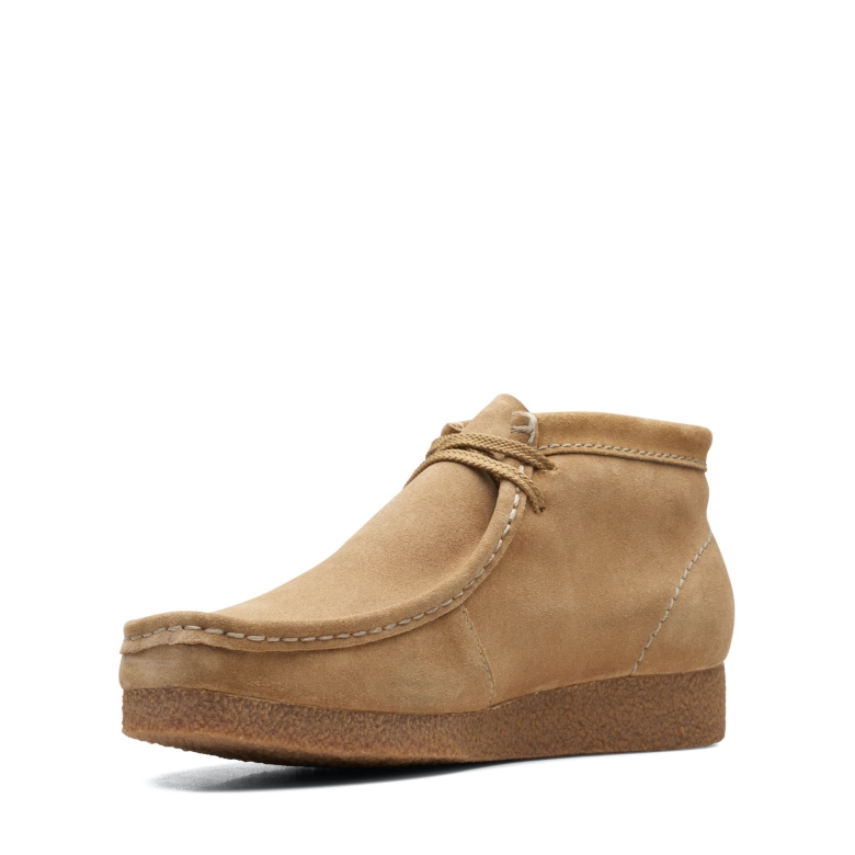 Shacre Boot Clarks Dunkelsand Wildleder