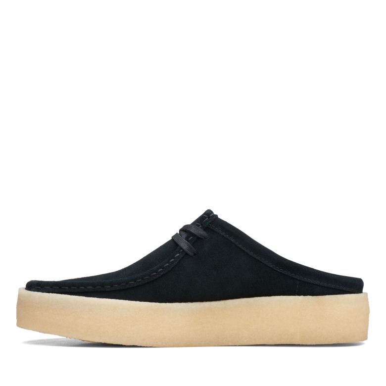 Wallabee Cup Lo Schwarz Wlined Sde Clarks