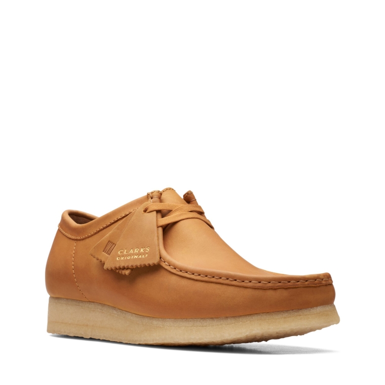 Hellbrauner Clarks Wallabee