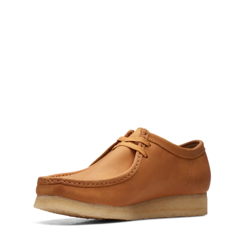 Hellbrauner Clarks Wallabee