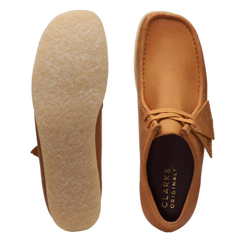 Hellbrauner Clarks Wallabee