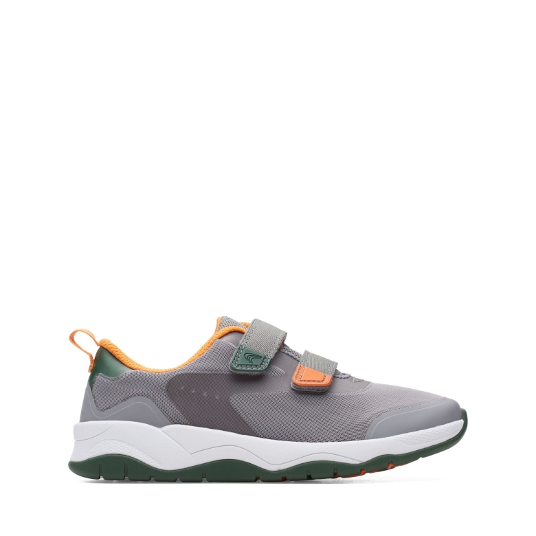 Grauer Kombi-clowder Race K Clarks