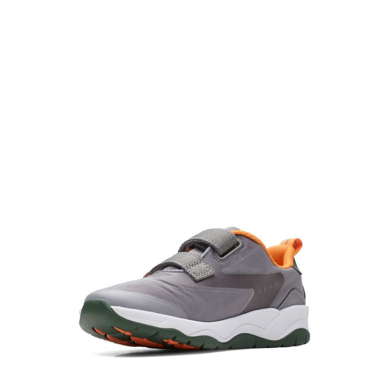 Grauer Kombi-clowder Race K Clarks