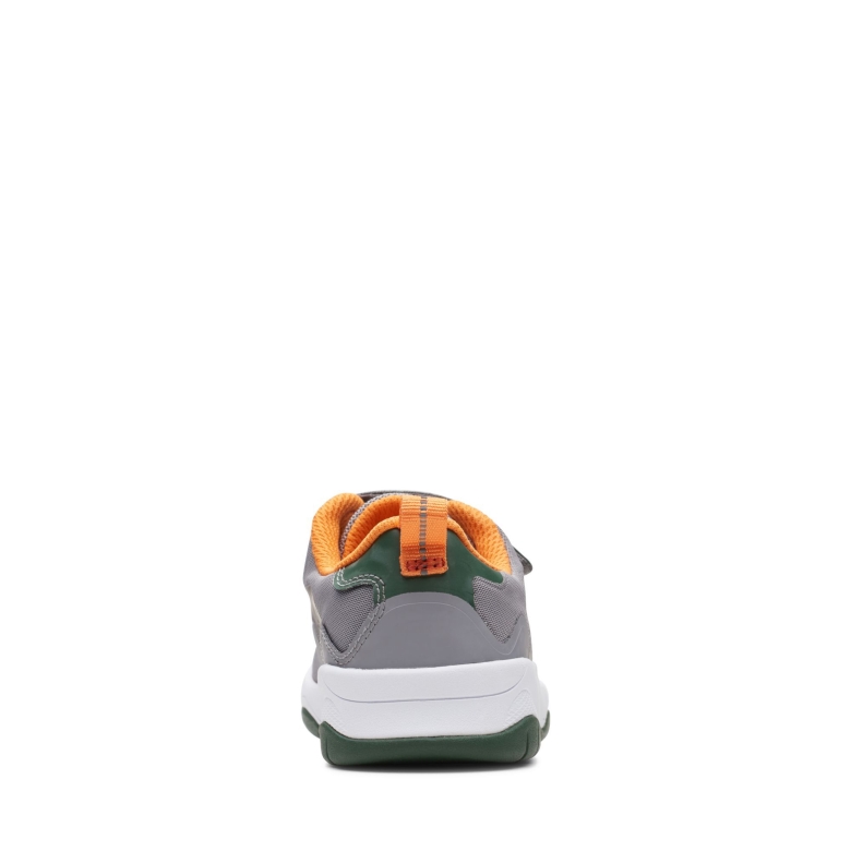 Grauer Kombi-clowder Race K Clarks