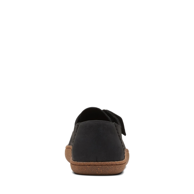 Clarks Pilton Lace Schwarz ölig Lea