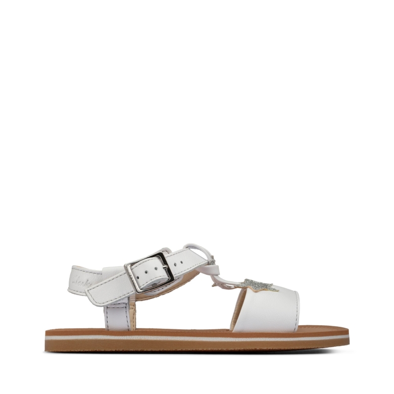 Finch Sommer K Weißes Leder Clarks