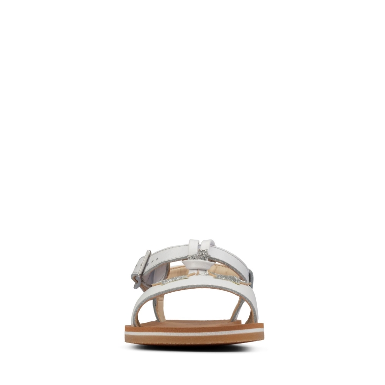 Finch Sommer K Weißes Leder Clarks