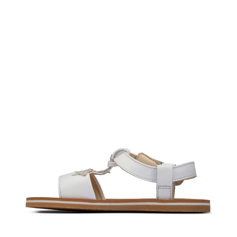 Finch Sommer K Weißes Leder Clarks
