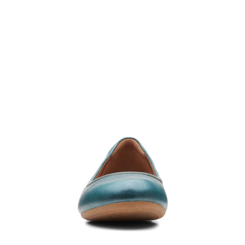 Teal Canebay Plain Clarks