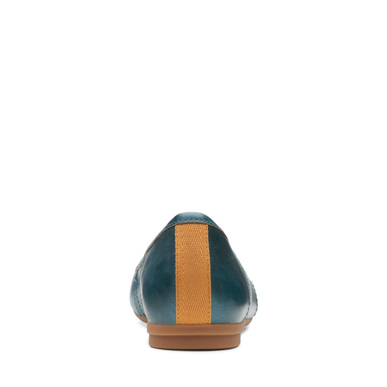 Teal Canebay Plain Clarks