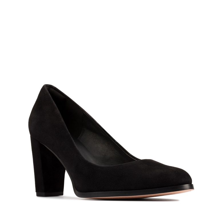 Clarks Kaylcara 2 Schwarzes Wildleder