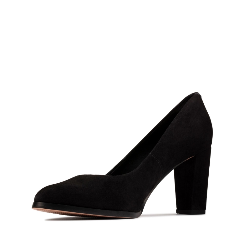 Clarks Kaylcara 2 Schwarzes Wildleder