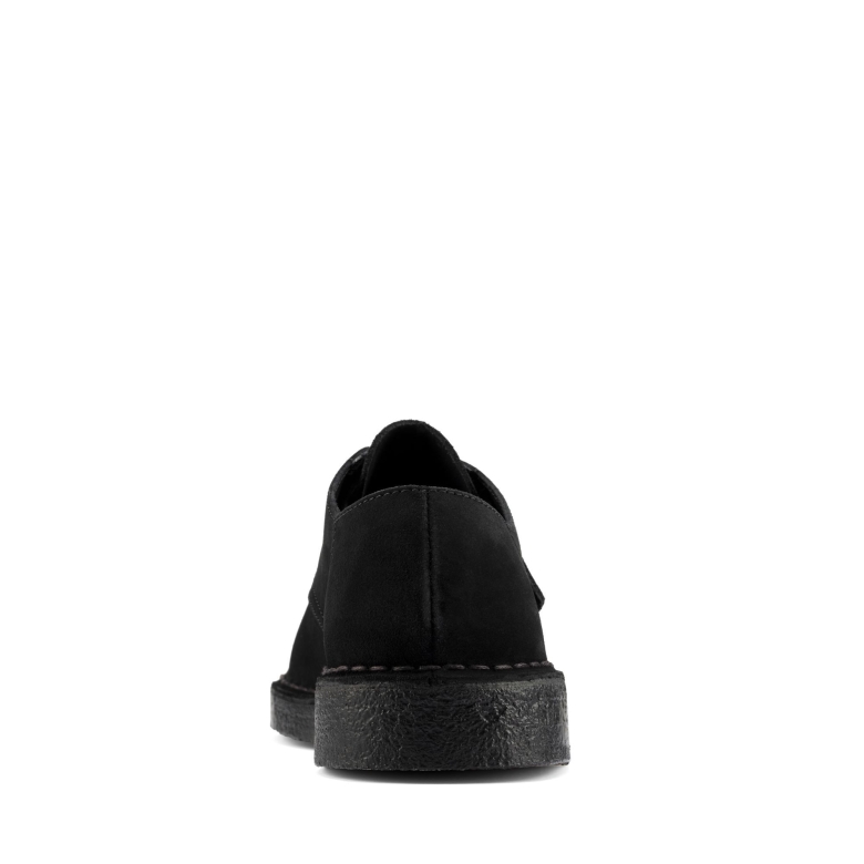 Desert Khan Clarks Aus Schwarzem Wildleder