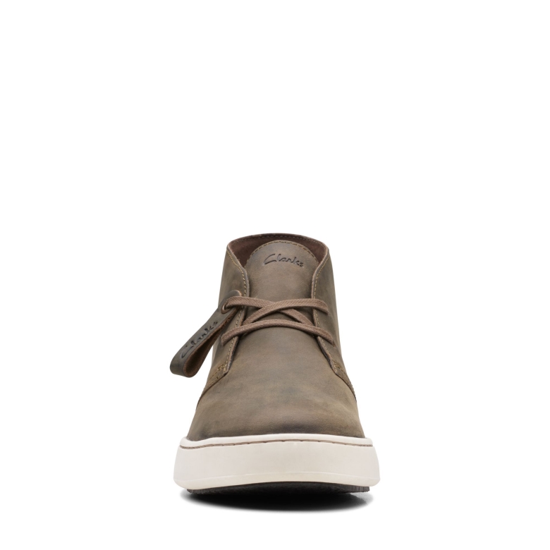 Court Lite D Bt Clarks Olive Leder
