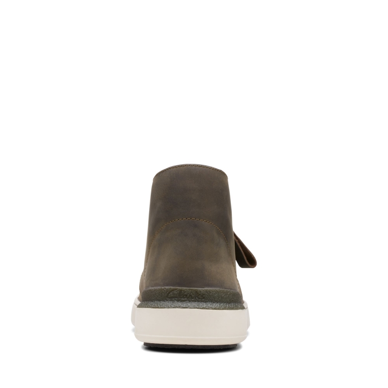 Court Lite D Bt Clarks Olive Leder