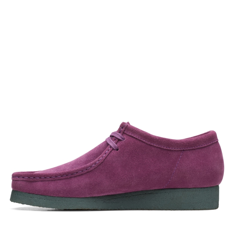 Wallabee Clarks Lila/grün