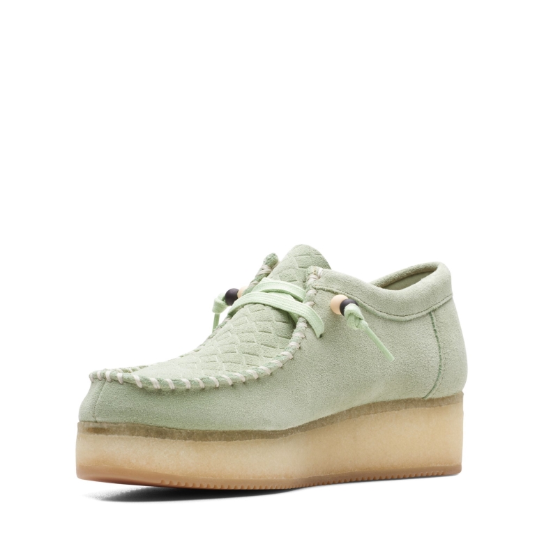 Wallacraft Lo Clarks Blassgrün
