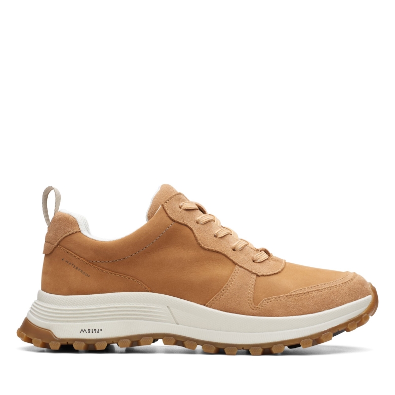 Atl Trek Free Wp Clarks Hellbraunes Nubukleder