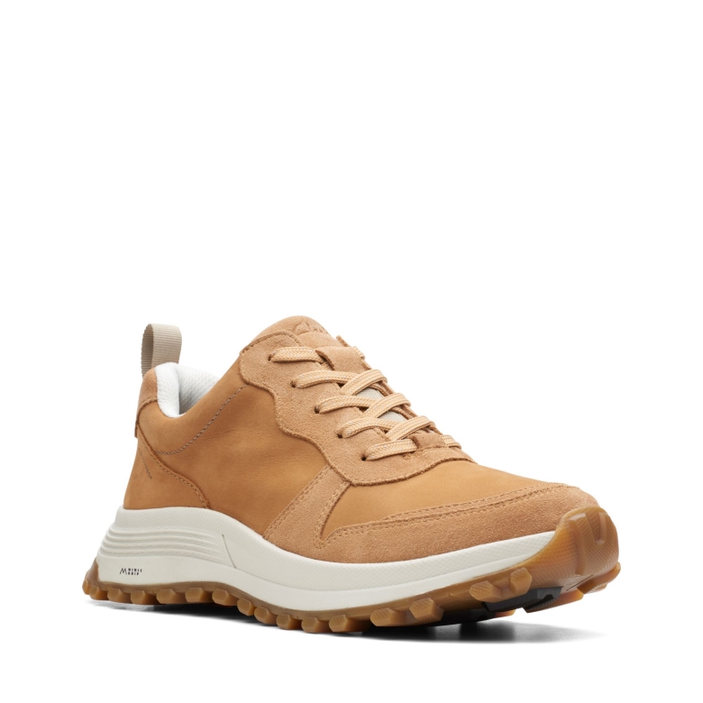 Atl Trek Free Wp Clarks Hellbraunes Nubukleder