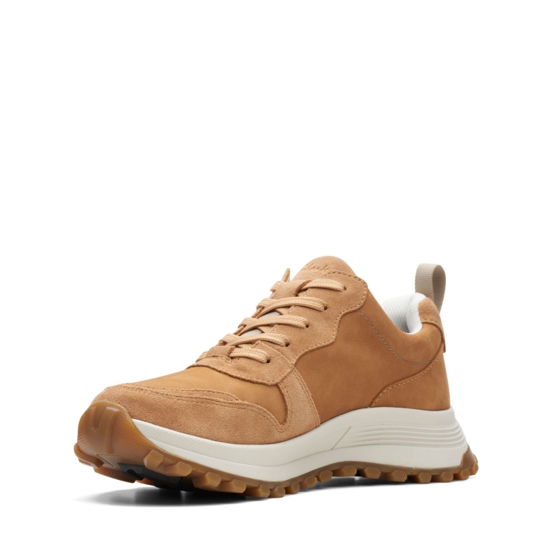 Atl Trek Free Wp Clarks Hellbraunes Nubukleder