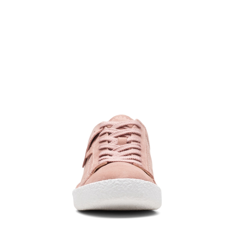 Craft Cup Spitze Clarks Rosa Wildleder