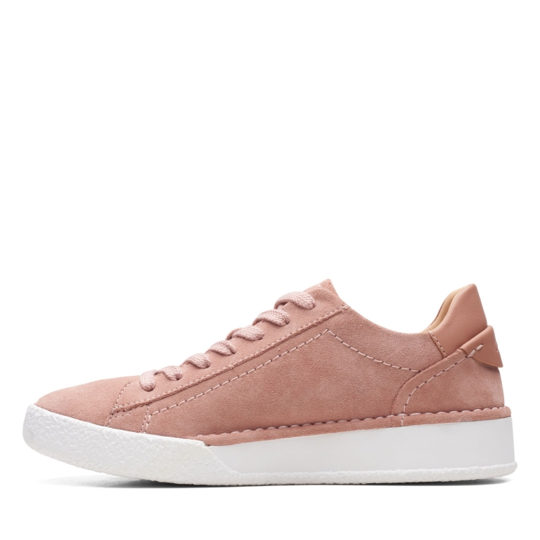 Craft Cup Spitze Clarks Rosa Wildleder