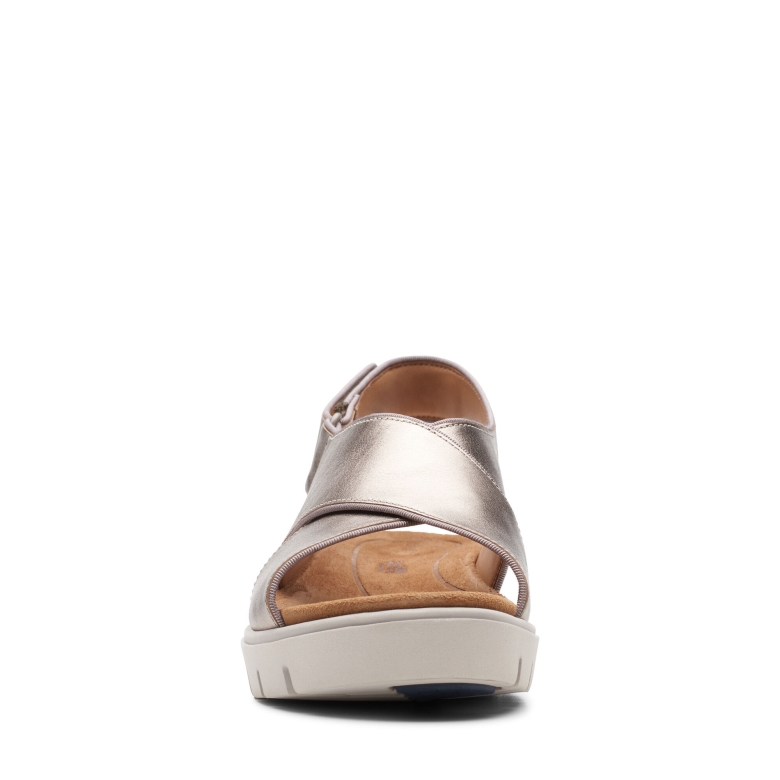 Un Karely Sun Clarks Goldmetallic