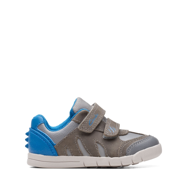 Clarks Grau/blau Rex Play T