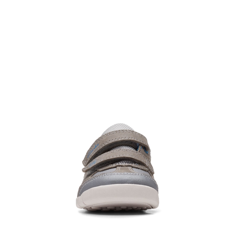 Clarks Grau/blau Rex Play T