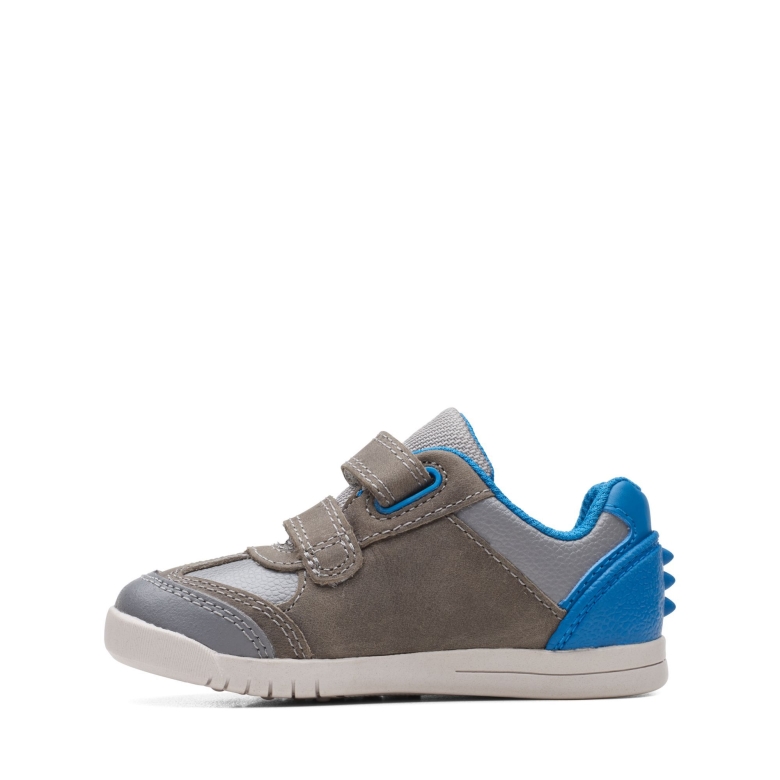Clarks Grau/blau Rex Play T