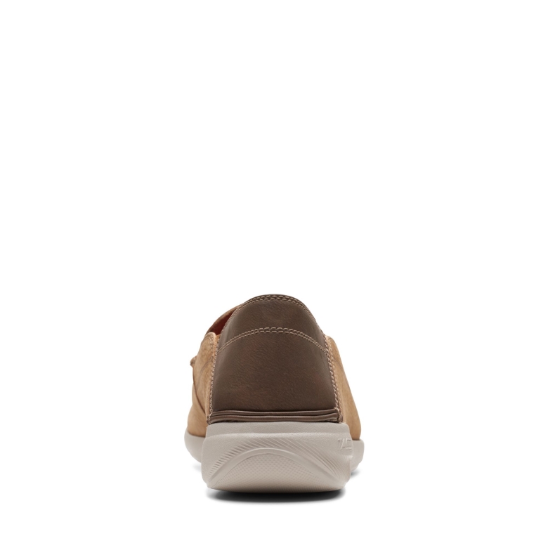 Dark Sand Nubuk Clarks Gorwstep