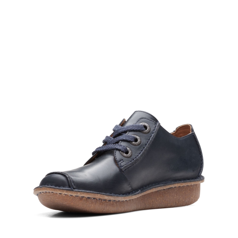 Lustiger Neuer Traum Clarks Navy Blues Leader