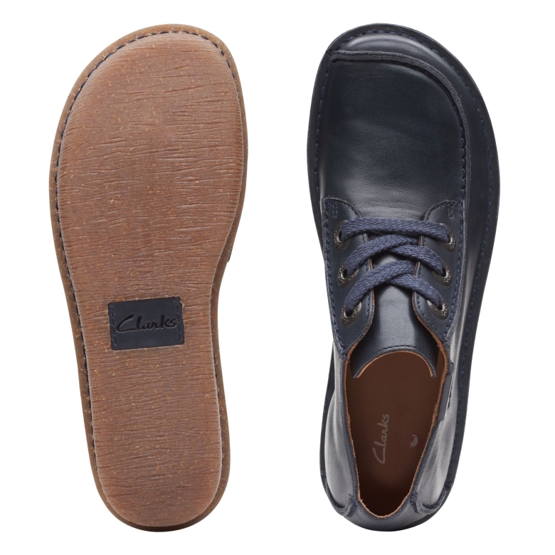 Lustiger Neuer Traum Clarks Navy Blues Leader