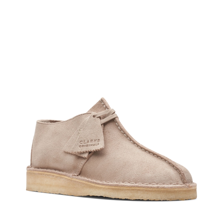 Desert Trek Clarks Sand Wildleder