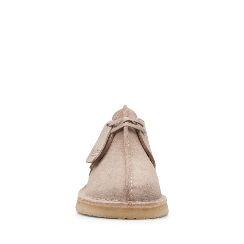 Desert Trek Clarks Sand Wildleder