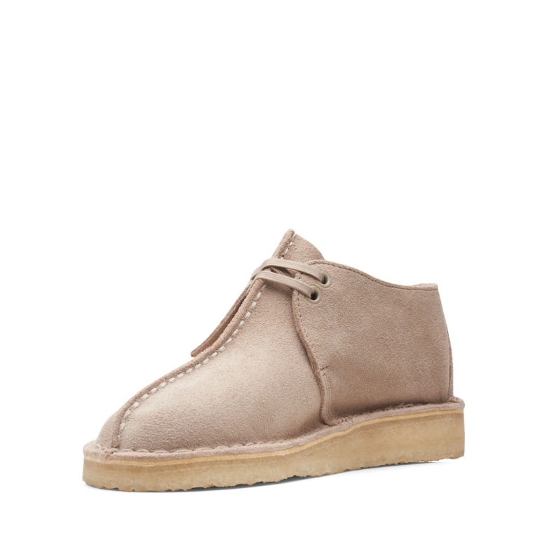 Desert Trek Clarks Sand Wildleder