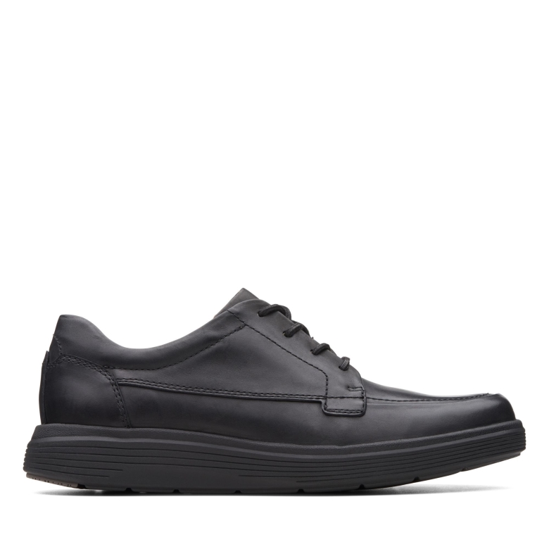 Un Wohnsitz Clarks Schwarzes Leder