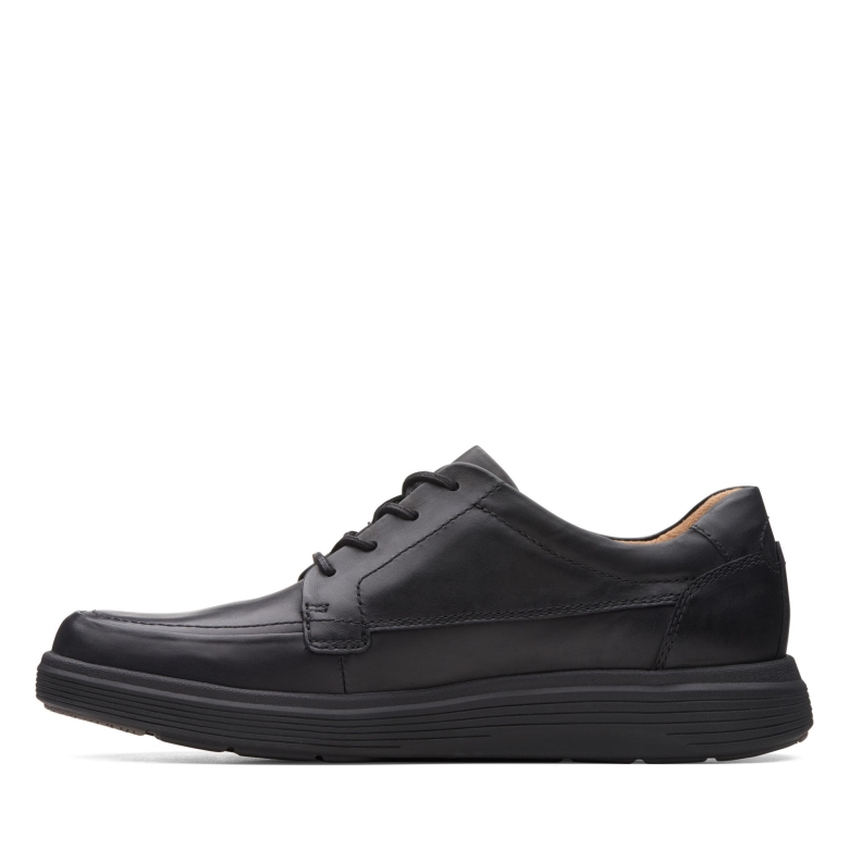 Un Wohnsitz Clarks Schwarzes Leder