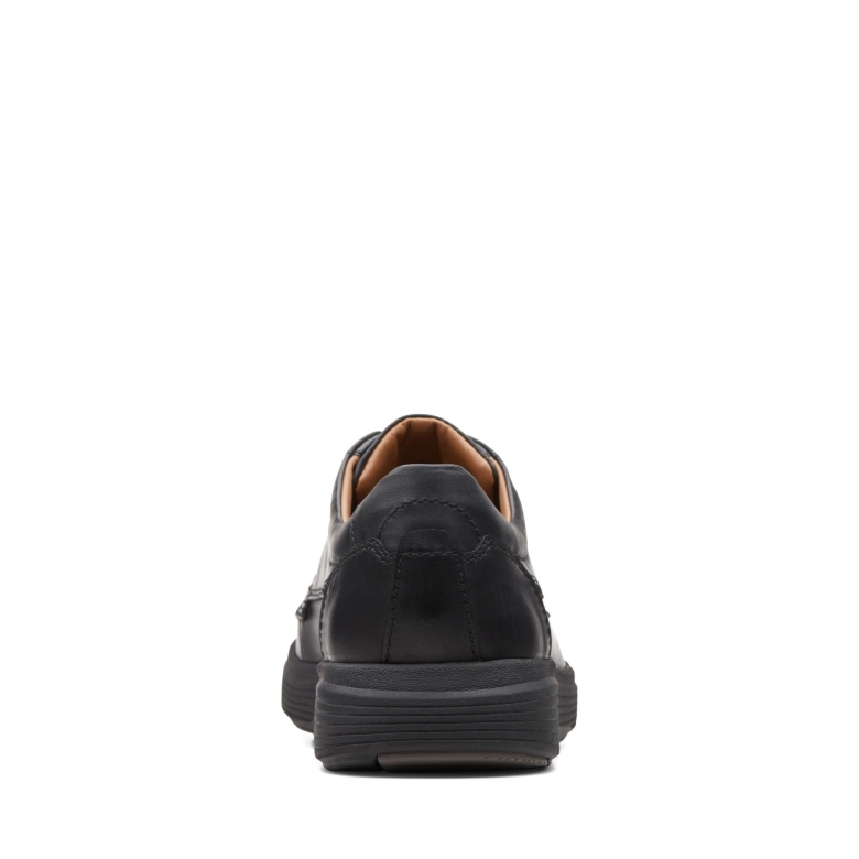 Un Wohnsitz Clarks Schwarzes Leder