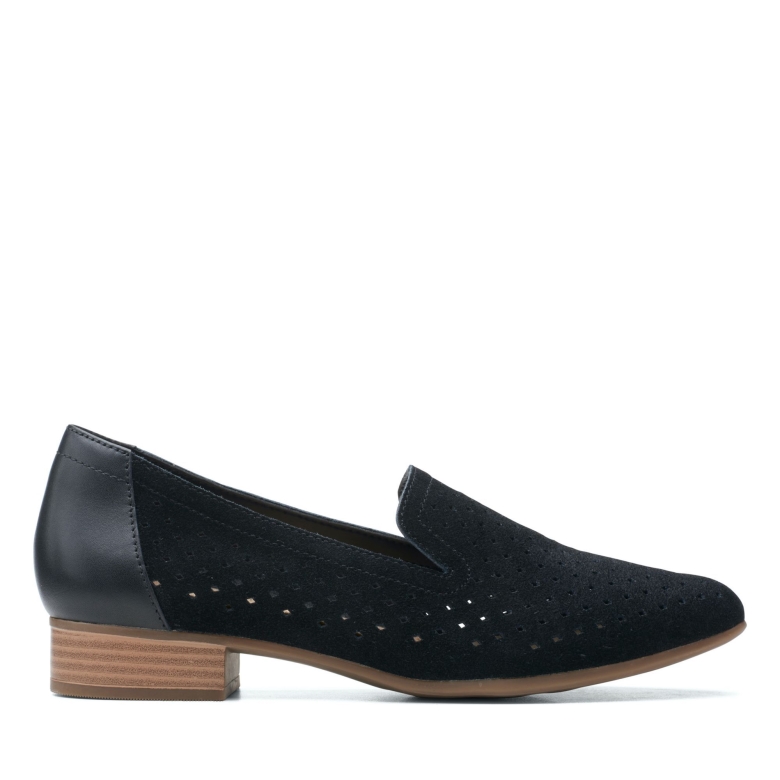Clarks Schwarzes Wildleder Juliet Hayes