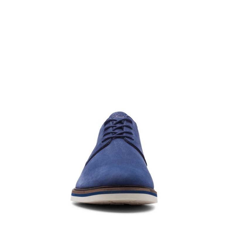 Clarks Malwood Nubukleder In Marineblau