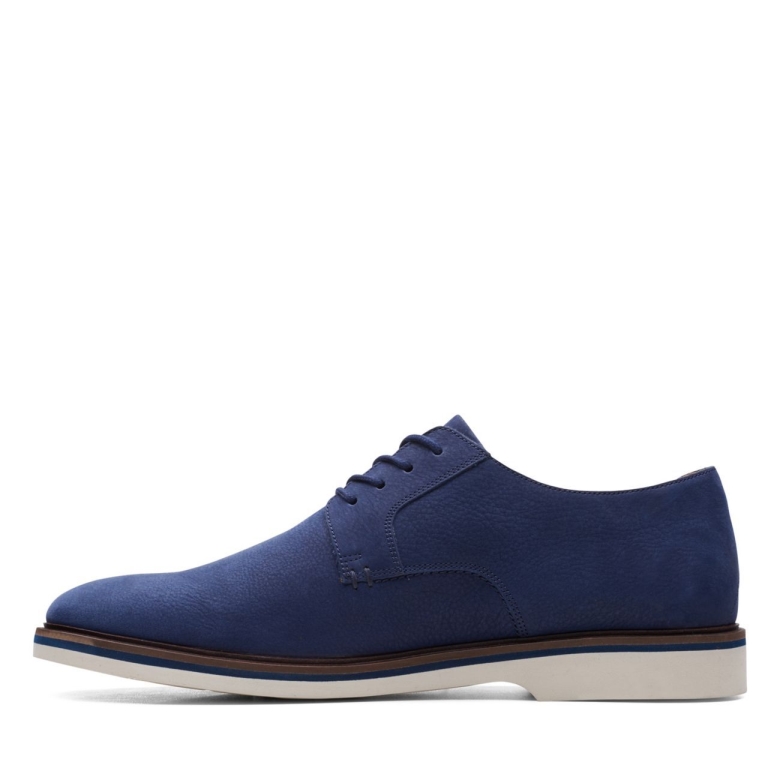 Clarks Malwood Nubukleder In Marineblau