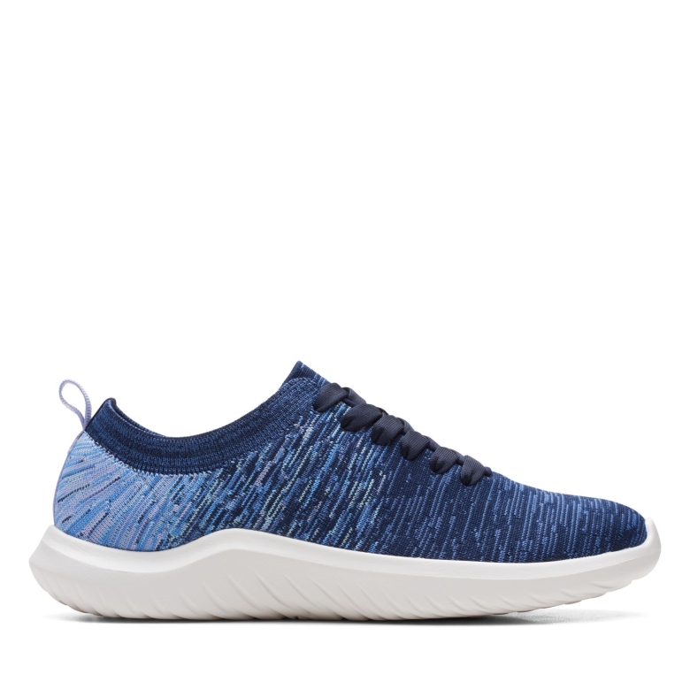 Dark Navy Combi Nova Glint Clarks