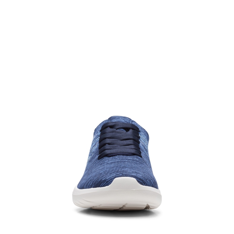 Dark Navy Combi Nova Glint Clarks