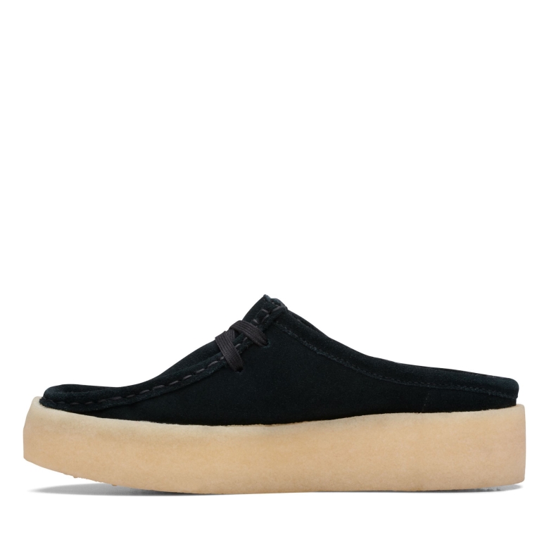 Wallabee Cup Lo Schwarz Sde Wlined Clarks