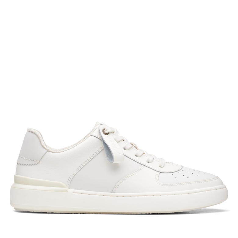 Clarks Weiße Court Lite Krawatte