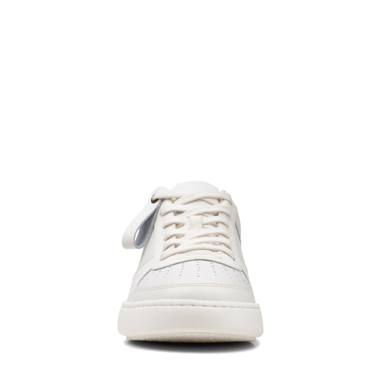 Clarks Weiße Court Lite Krawatte