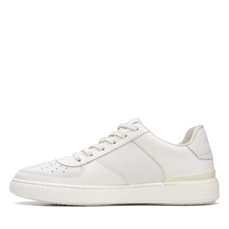 Clarks Weiße Court Lite Krawatte