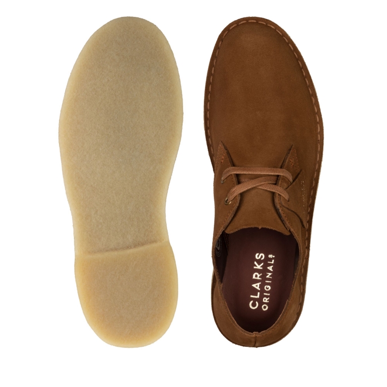 Desert Khan Cola Wildleder Clarks