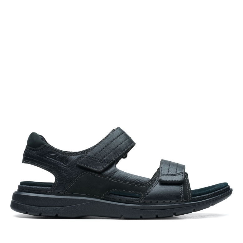 Nature Trek Clarks Schwarzes Nubukleder
